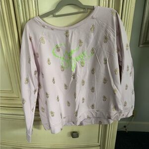 Lilly Pulitzer sweatshirt size XL “Sunny Days”